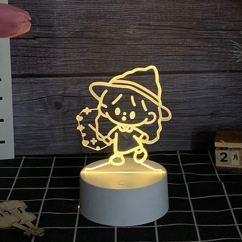 3D Illusion Night Lamp