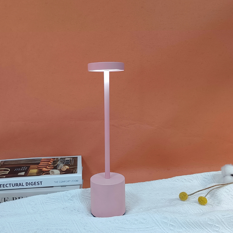 Modern Portable USB Cordless Rechargeable Table Lamp with Touch Control and Night Light