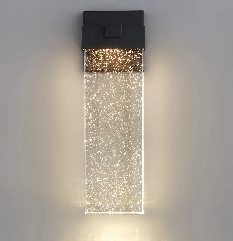 Outdoor Crystal Induction Wall Lamp 4