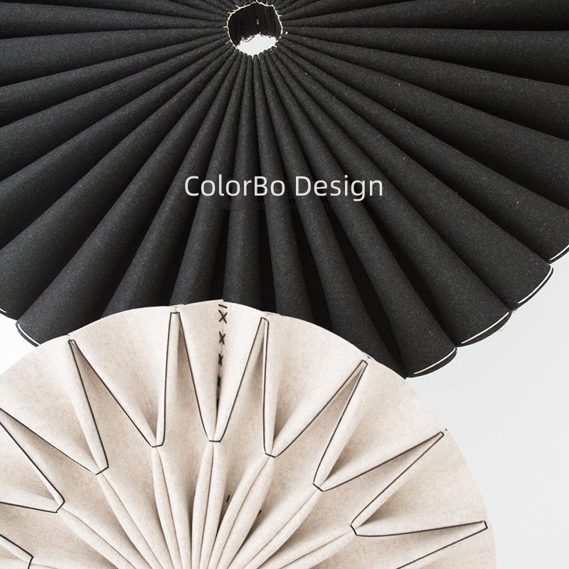 Modern Felt Ceiling Light Lamp Shade with Sound Absorbing Noise Reduction