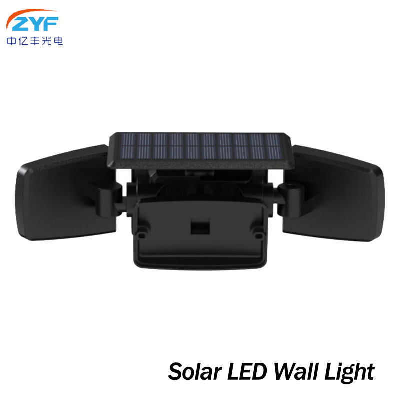 3CCT Changeable PIR Senor CE Outdoor Waterproof Solar LED Wall Lamp