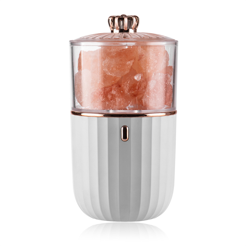 Natural Rechargeable Household Decorative Crystal Pure Salt Lamp Exquisite Night Lamp