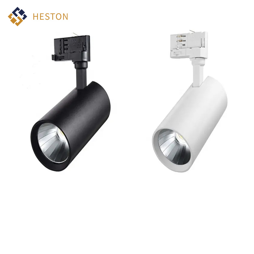 25W Track Spot Light Aluminum Shell High Lumen COB LED Track Lighting