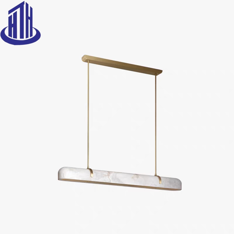 Spanish Alabaster Stone Modern Interior Bar Pendant Lamp (901)