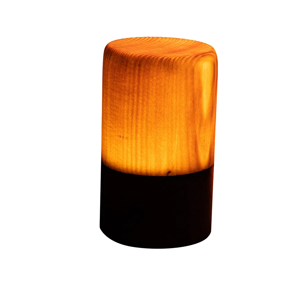 Eco Friendly Gift Wood Mood Night Light LED Lamp Decoration
