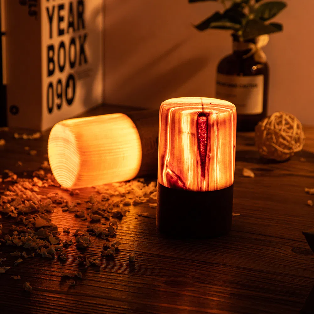 Wood Mood LED Lamp Detail 2