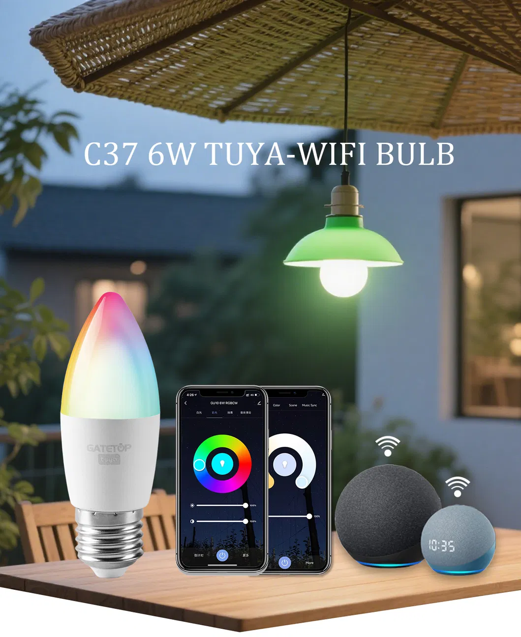 Smart Bulb C37