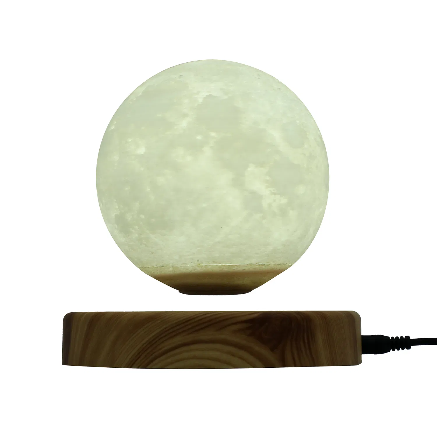 Unique Holiday Gifts Rotating Magnetic Levitation Floating Induction Moon Lamp Night Light 6inch