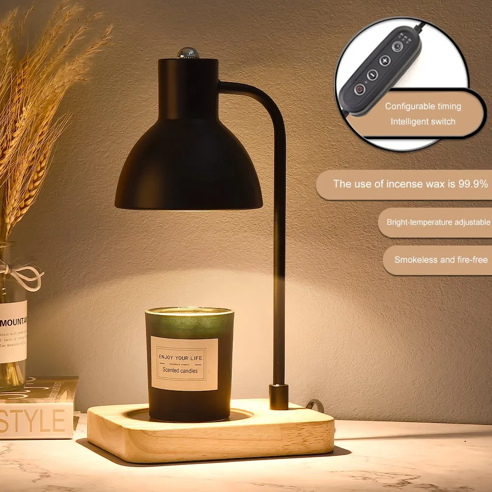 Popular Decorative Elegant Candle Warmer Desk Table Lamp Hotel Room Bedside
