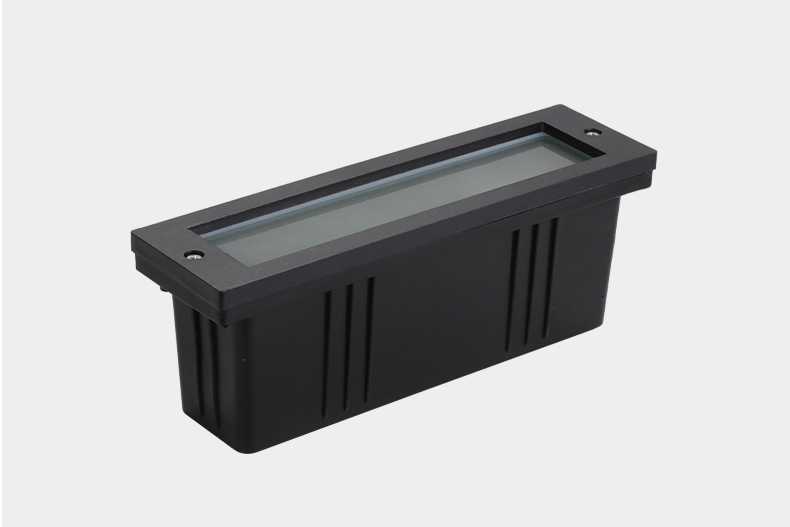 10W Outdoor Waterproof LED Rectangular Grill Wall Recessed Stair Step Corner Lamp