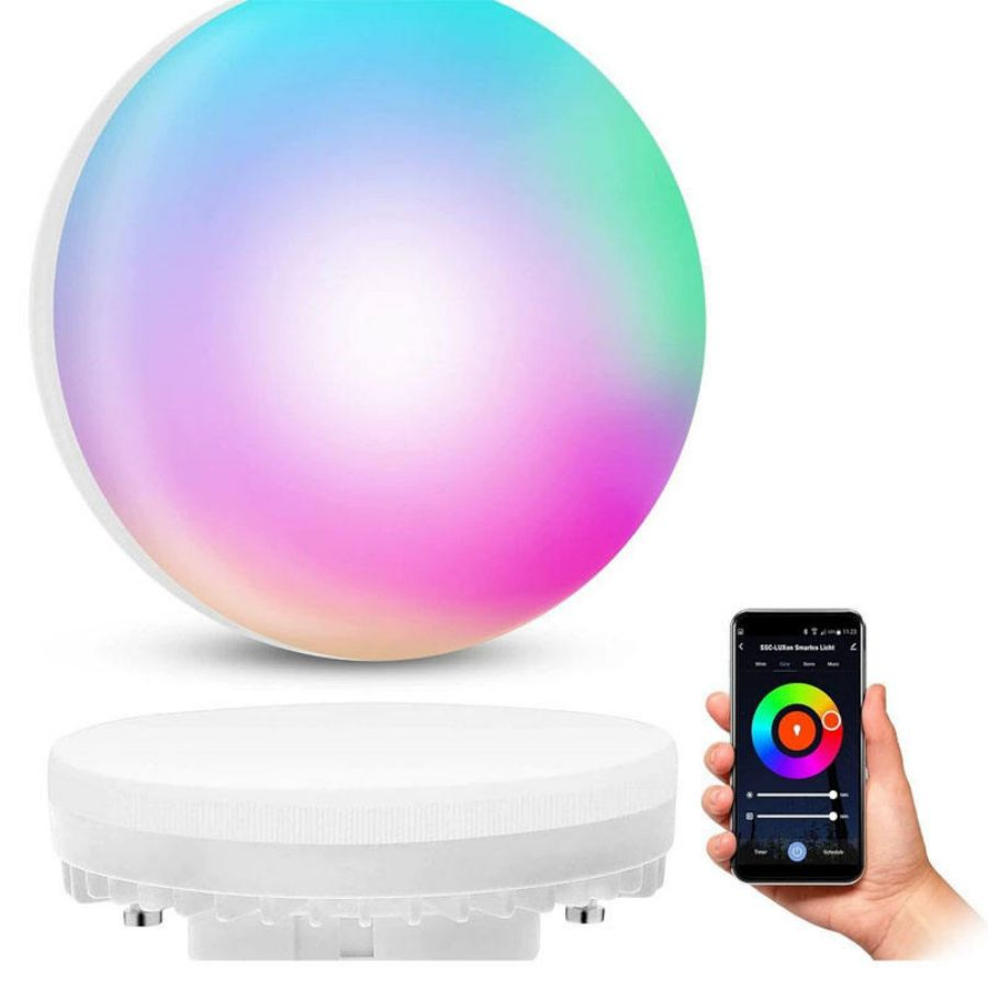 Energy Saving Smart Tuya CCT LED Ceiling Lighting Dimmable Gx53 6W 8W 10W 12W 15W Indoor Downlight Lamp