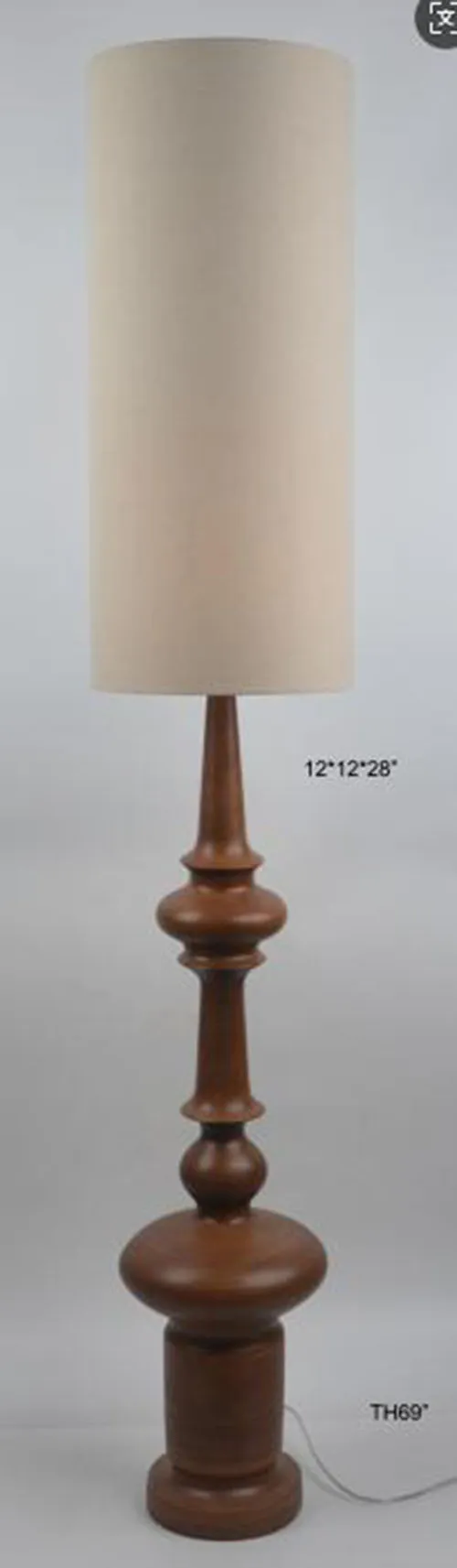 Fabric Shade Floor Lamp