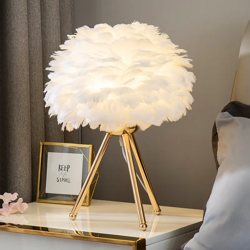 Feather Table Lamp 6