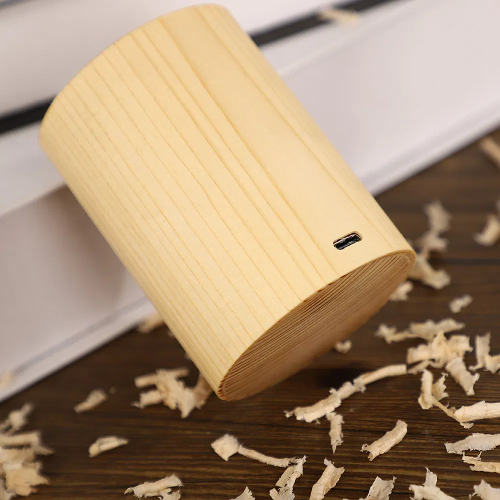 Smart Bar Mood Night Light Natural Solid Wood Lamp