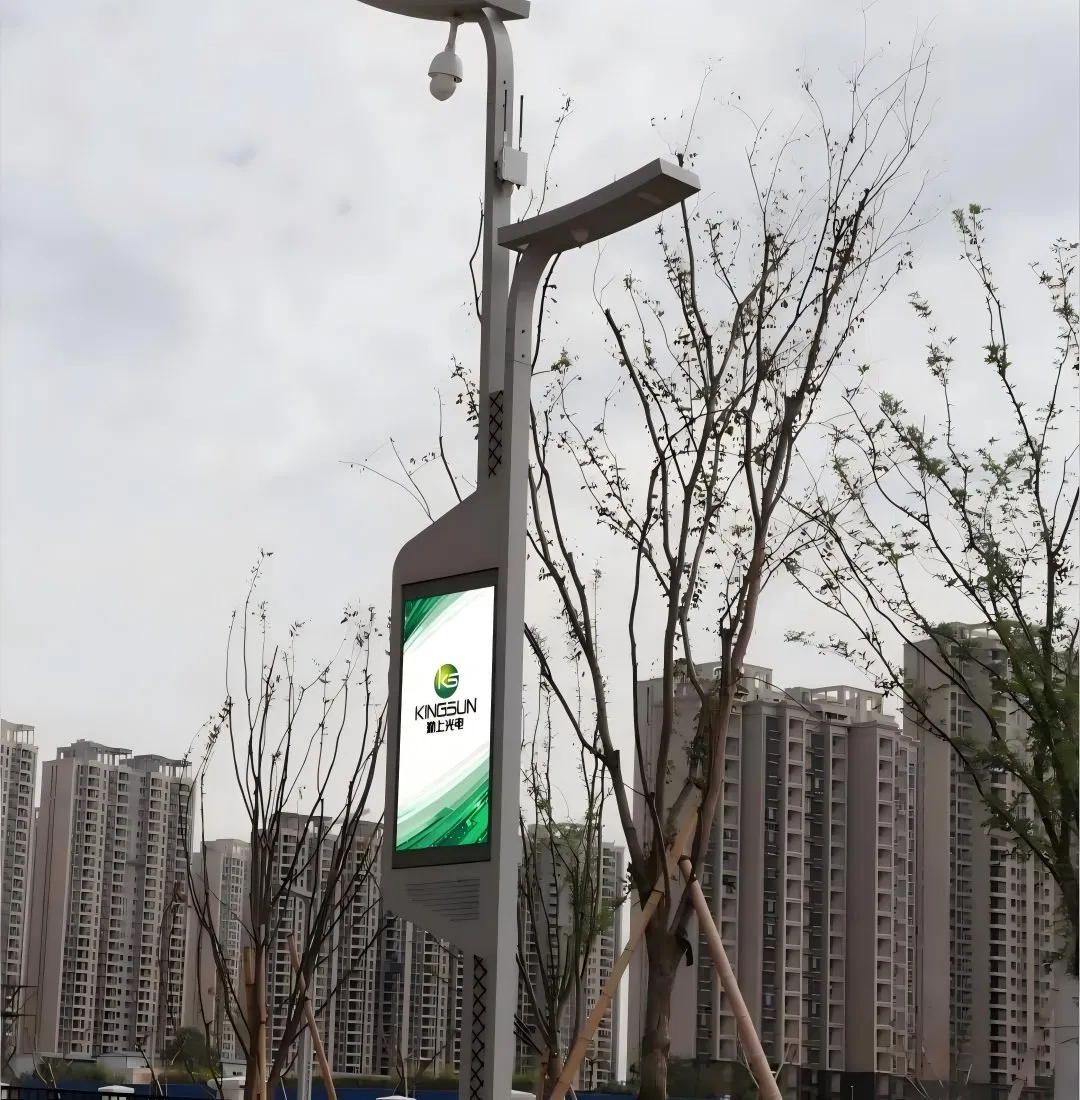 Smart LED Street Light Multi-Functional Intelligent Street Lamp with APP Control IoT Enabled IP66 Waterproof for Smart City Road Community Intelligent LED Stree