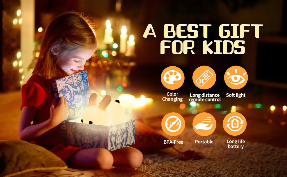 Cartoon Dimmable Night Lamp