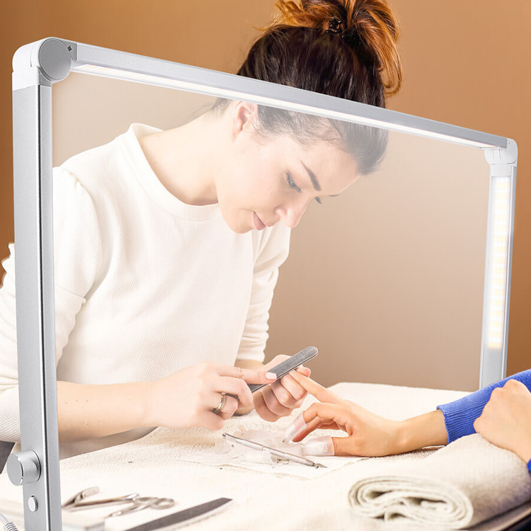 Portable Eyelash Lamp LED Nail Desk Light for Nail Art Salon Tech, Eyelash, Reading