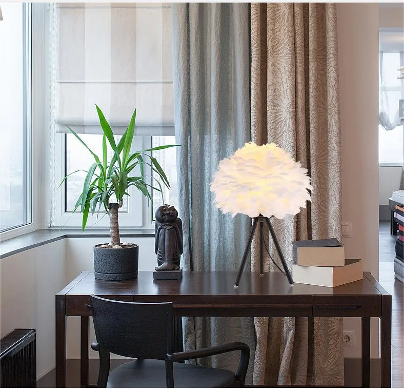 Feather Table Lamp 9