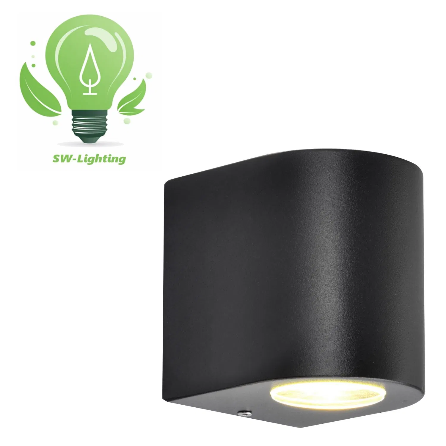 6W Aluminum Waterproof Surface-Mounted LED Step Stair Walkway Wall Lamp