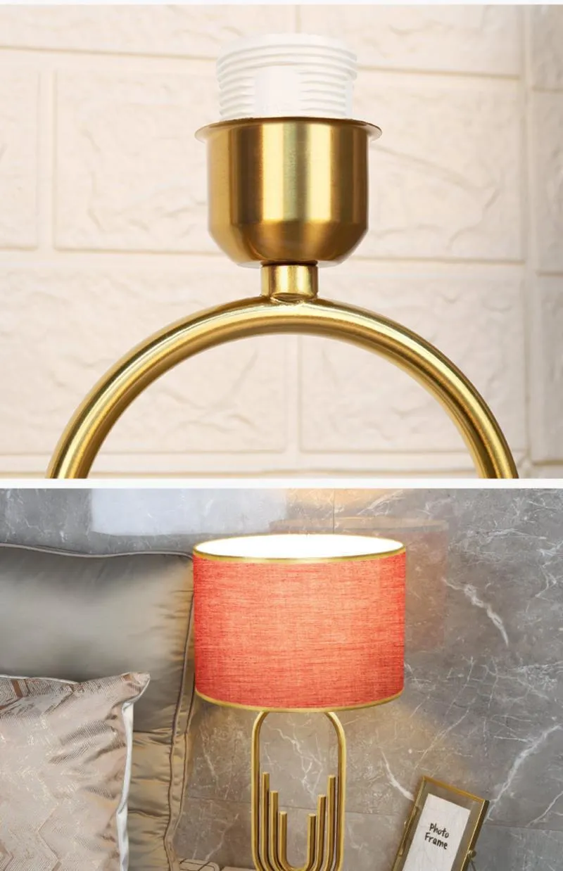 Modern Lantern Table Lamp Details 2