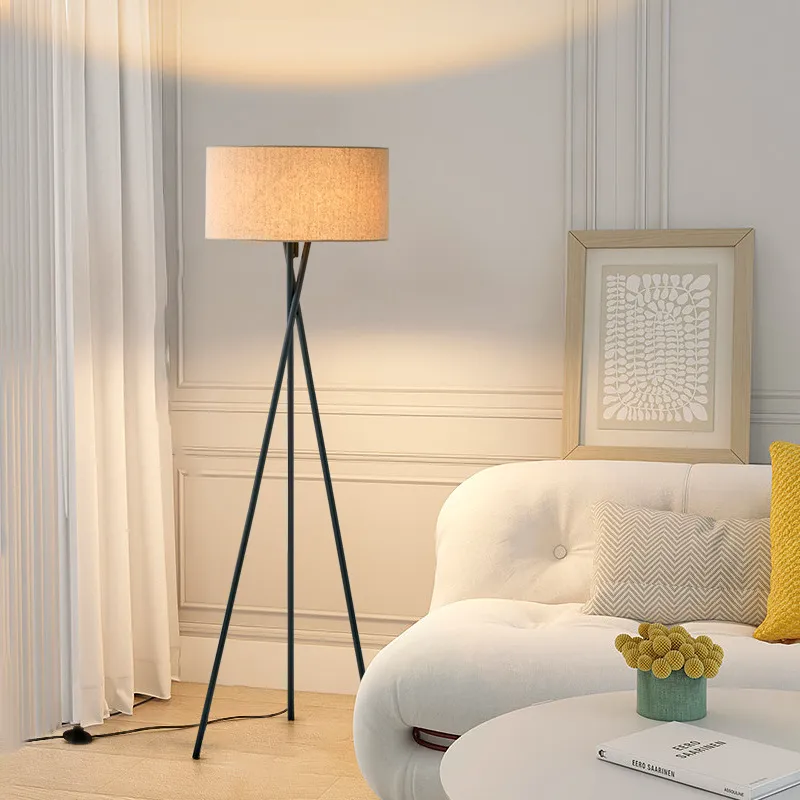 Floor Lamp, Bamboo Weaving Decorative Atmosphere Lamp Floor Lamp