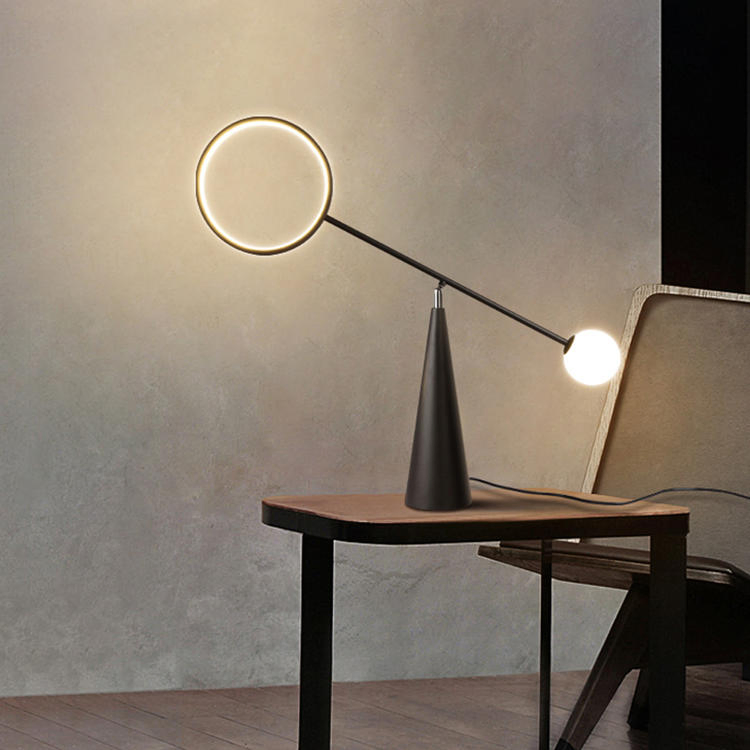 Push-Button Switch LED Decorative Night Bedside Crystal Table Lamp Study Light OEM