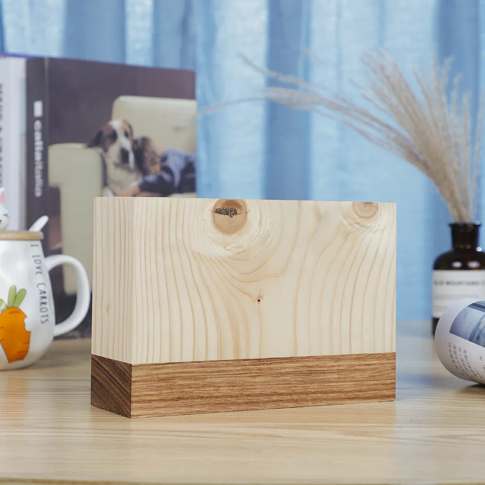 Wood Table Mood LED Lamp 5