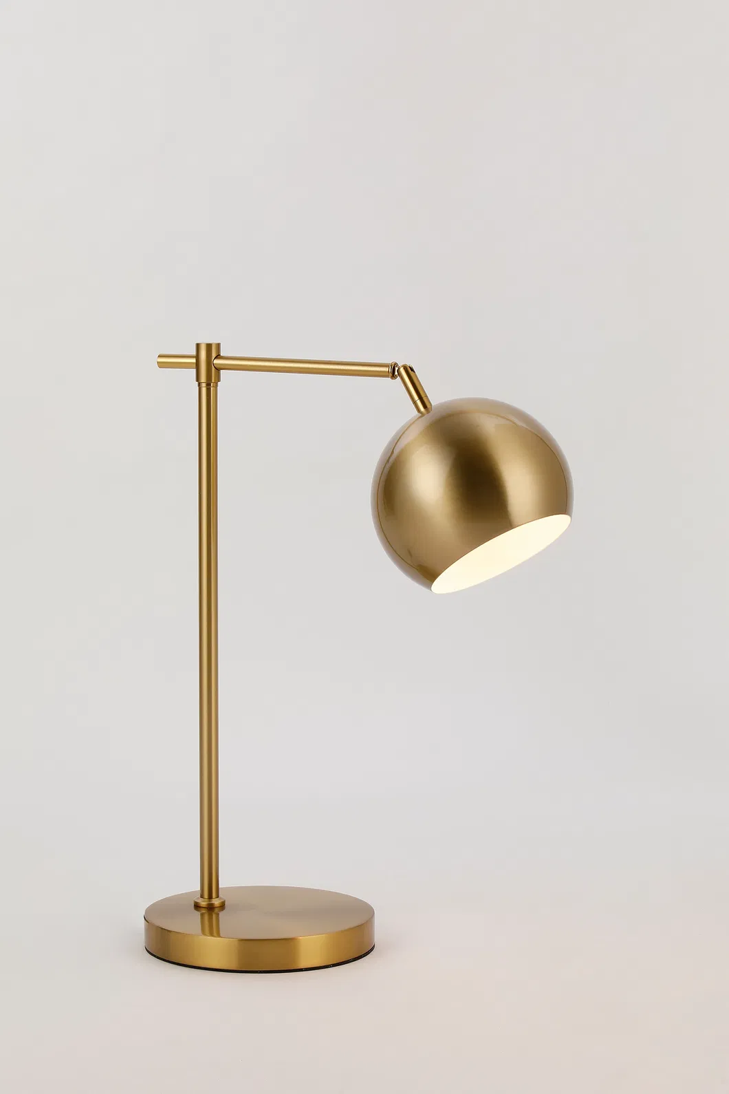 Vintage Industrial Gold Table Lamp