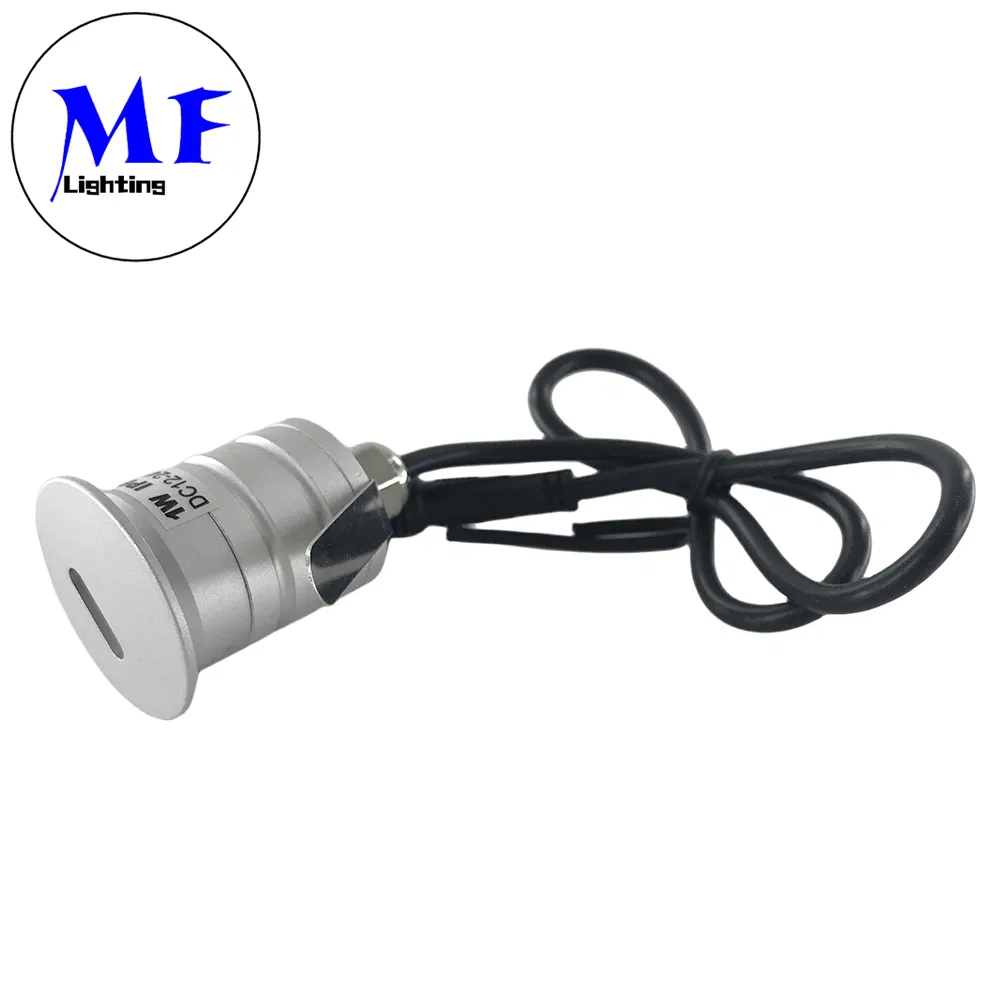 Factory Direct Supply 1W 95lm Aluminum Outdoor Inground Waterproof 2700-6500K Mini Paving Spotlight LED Step Lamp