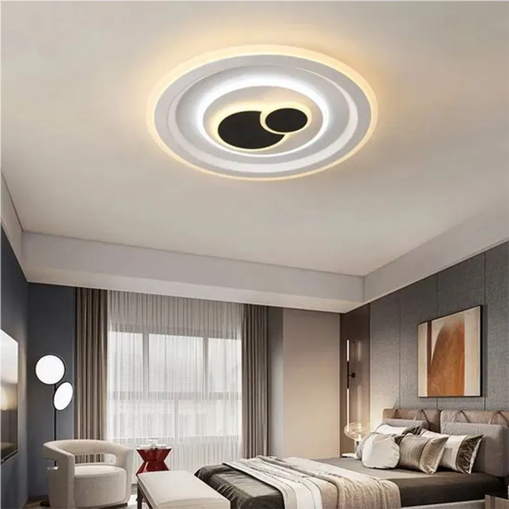 Nordic Simple Corridor Ceiling Lights Living Room Bedroom Dimmable LED Ceiling Light Round Square Rectangle Ceiling Lamp
