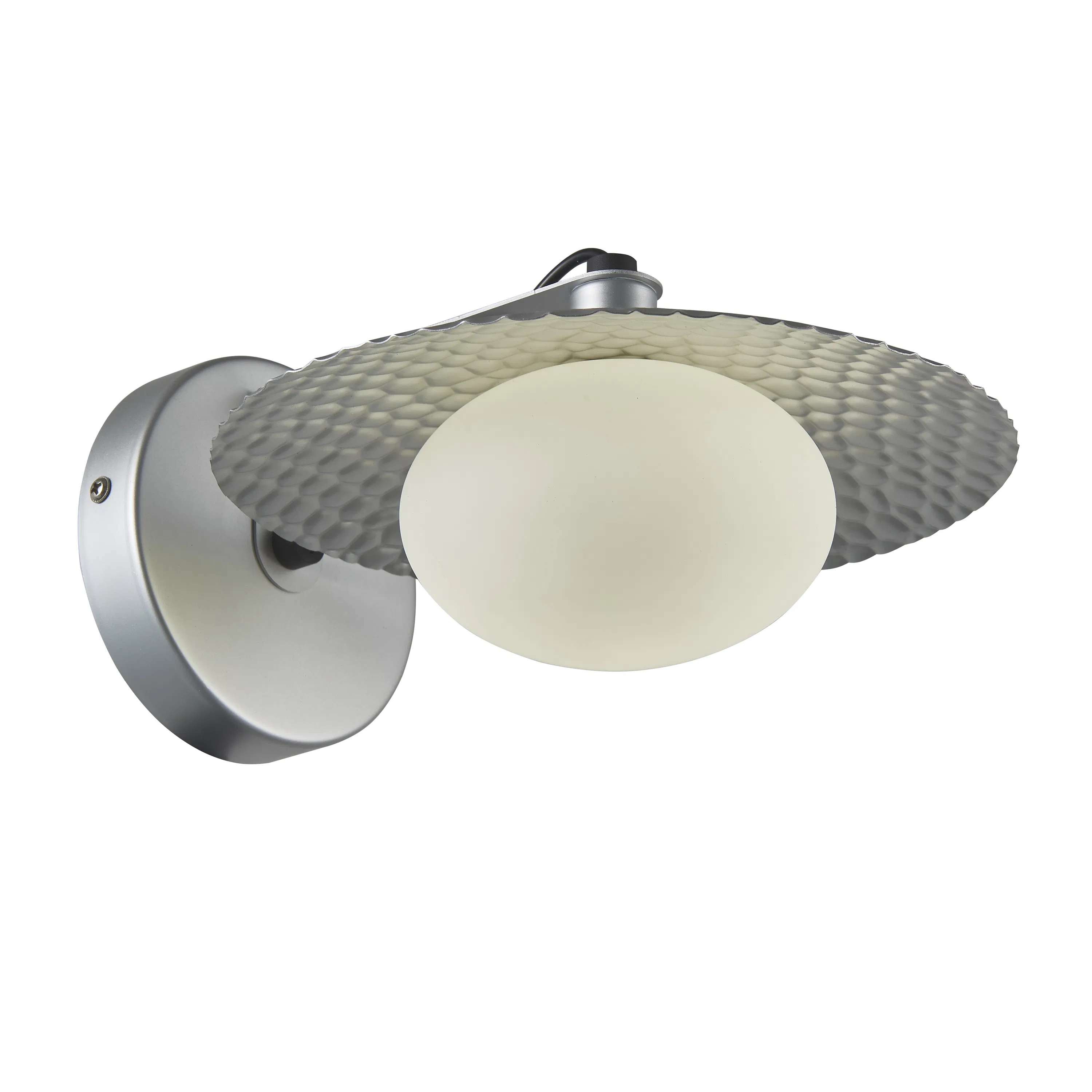 Contemporary LED Wall Lamp with Modern Glass Design for Home