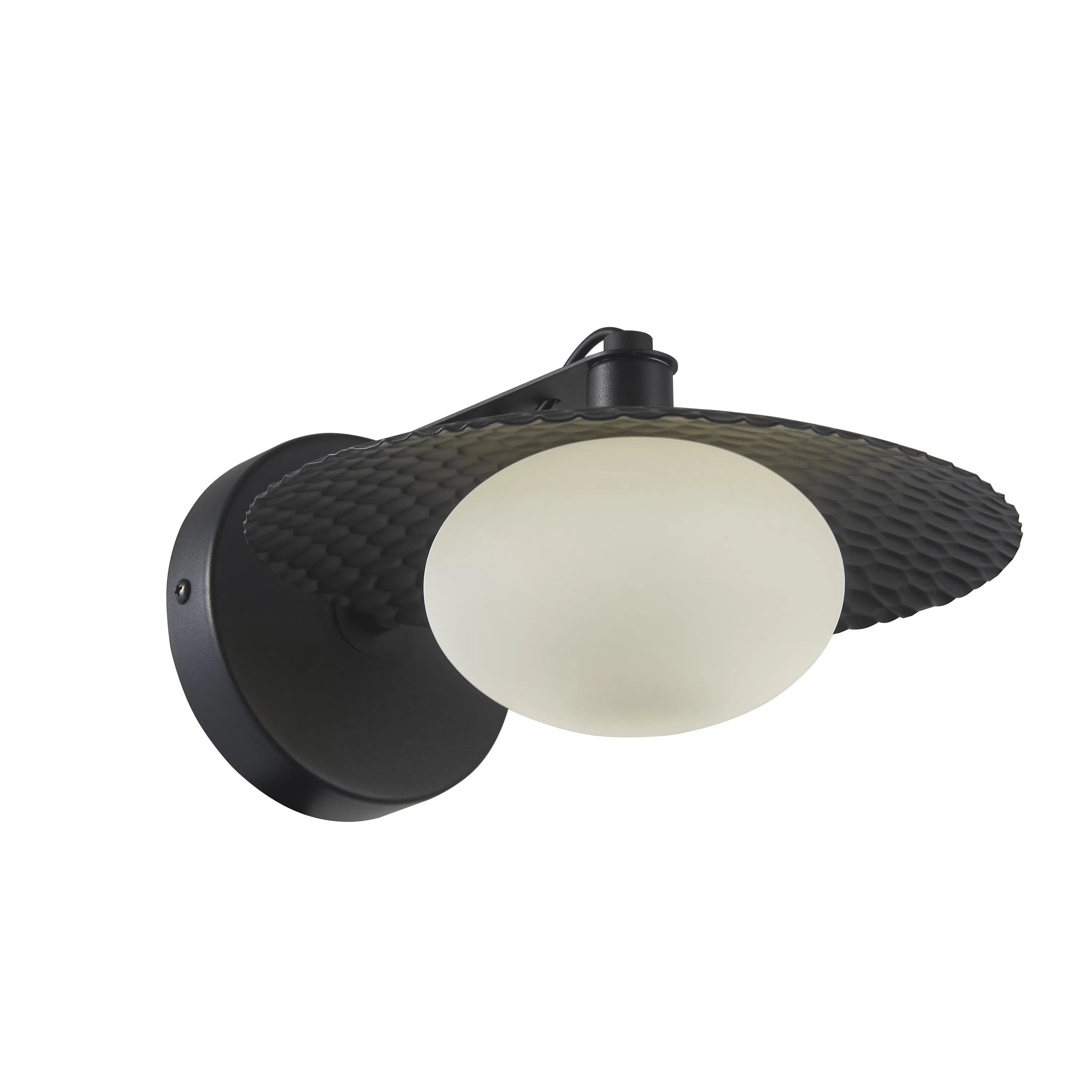 Contemporary LED Wall Lamp with Modern Glass Design for Home