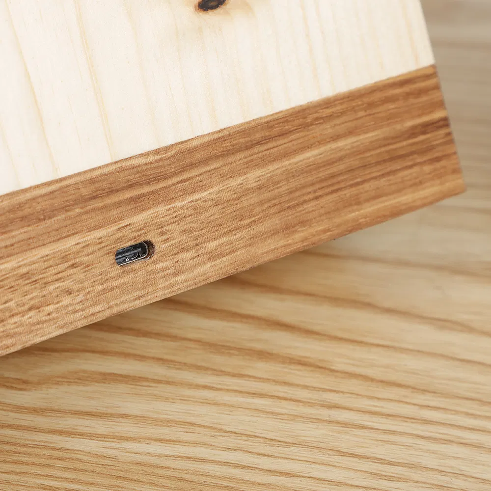 Wood Table Mood LED Lamp 3