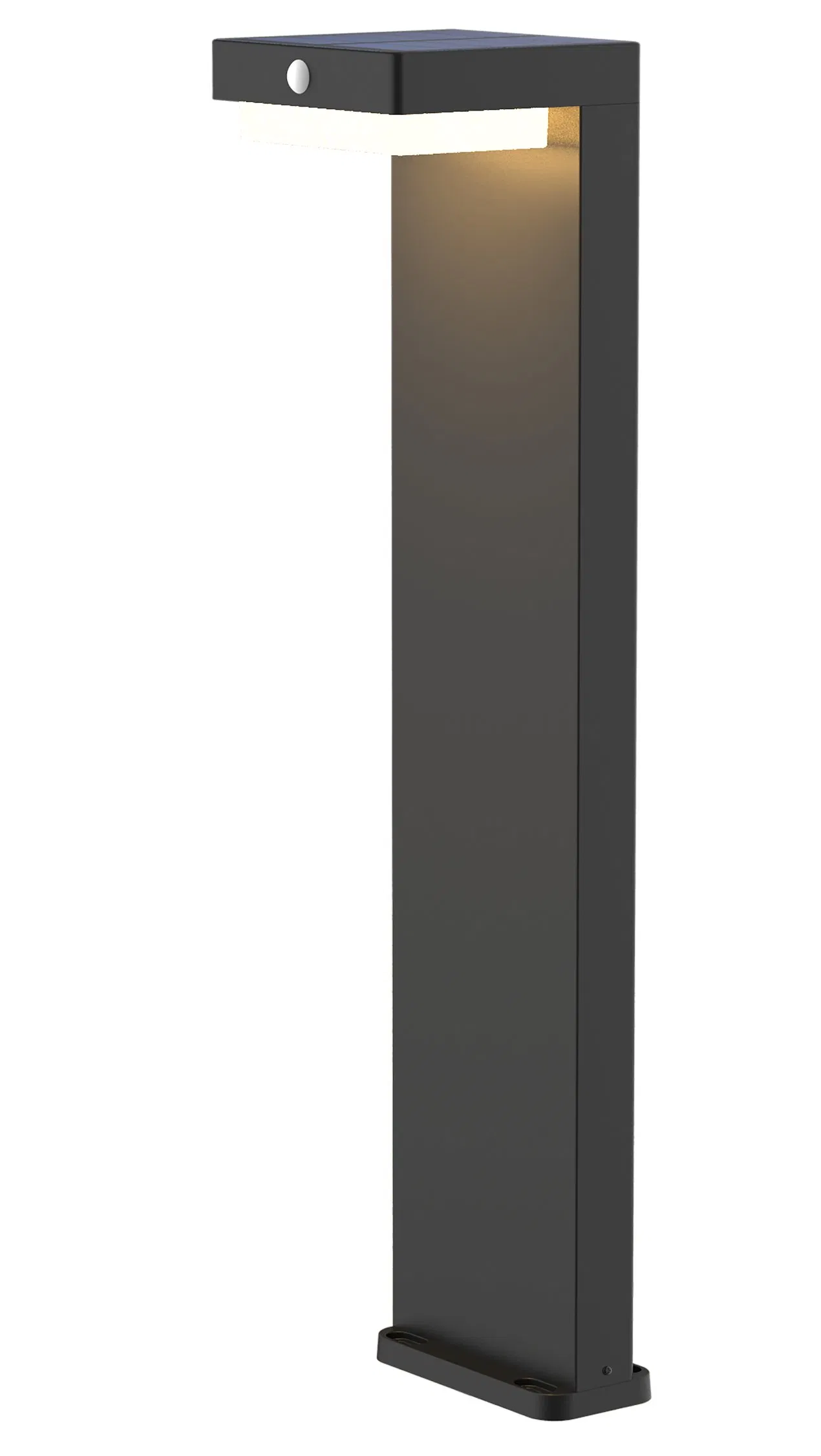 Outdoor New Private Solar Wall Lamp Aluminum Sensor Garden Decorative Wall Lamp