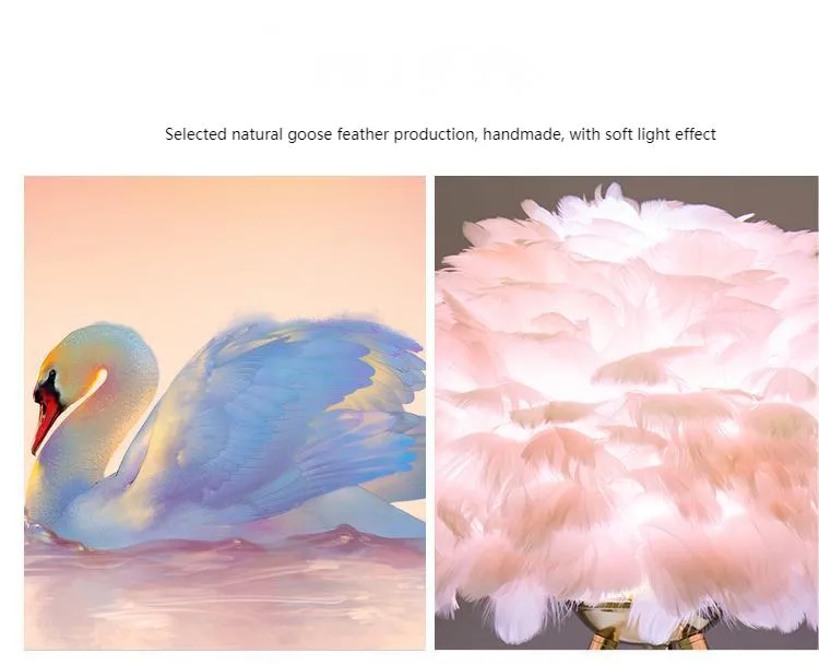 Feather Table Lamp 2