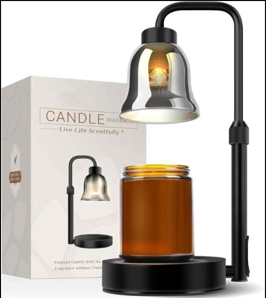 Timer-Enabled Candle Warmer Lamp for Cozy Home Ambiance