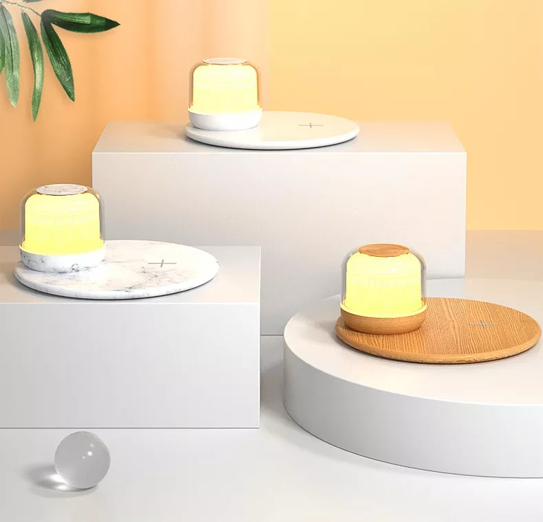 Jlt-9201 LED Desk Lamp Wireless Charger 3 in 1 Levitation Mood Floating Beside LED Desk Lamp