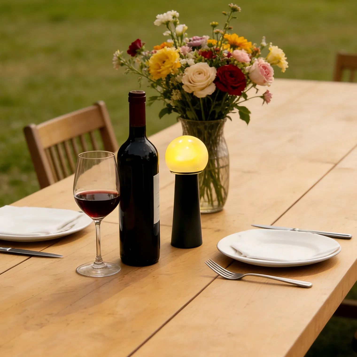 Cheap Price Cordless Portable LED Desk Table Lamp with Battery Operated