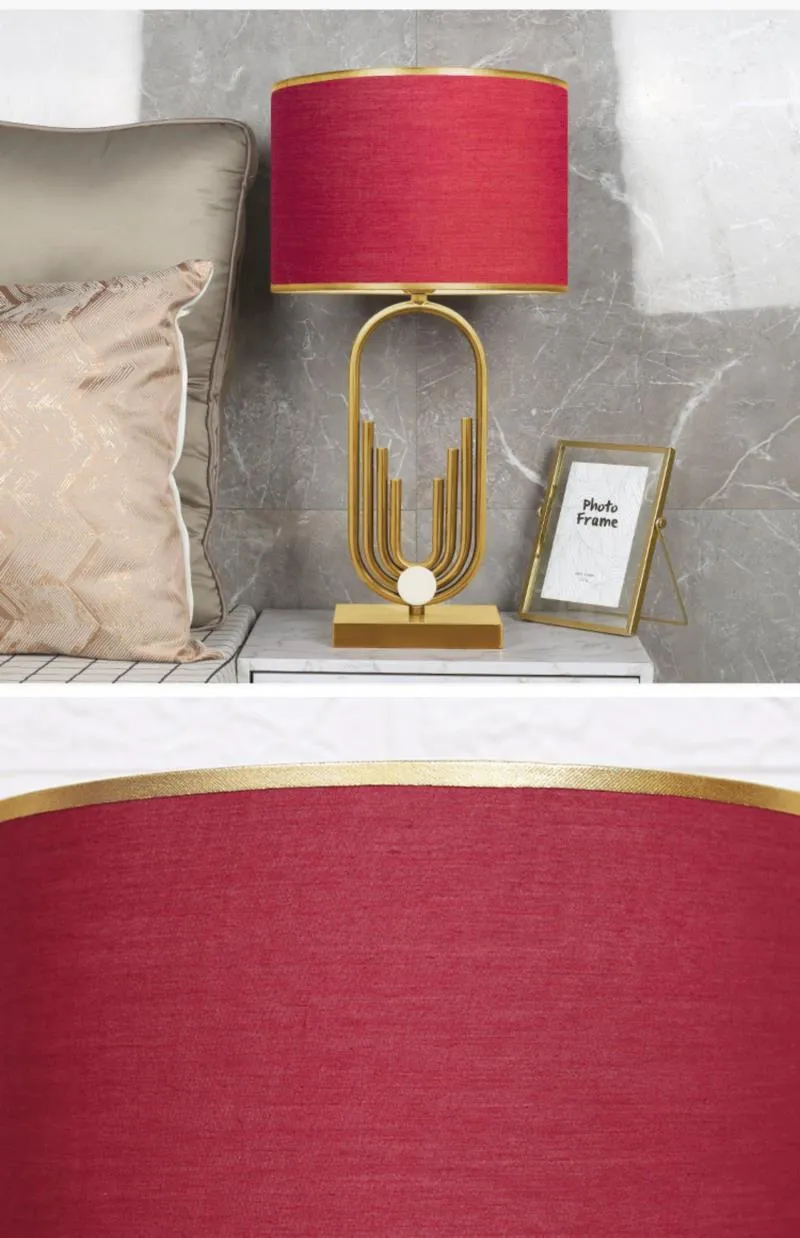 Modern Lantern Table Lamp Details 3