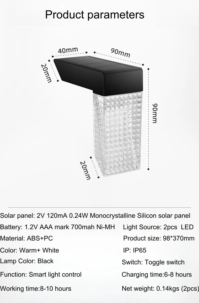 Solar Step Light 9
