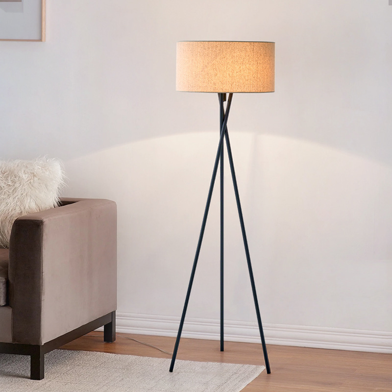 Floor Lamp, Bamboo Weaving Decorative Atmosphere Lamp Floor Lamp