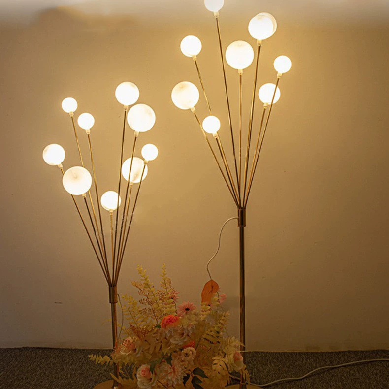 Modern Outdoor Decoration Romantic Wedding LED Floor Lamps for Wedding Centerpiece Standing Lamps