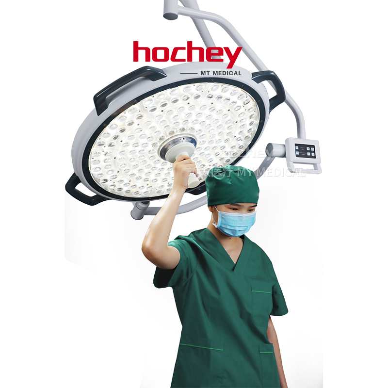 Hospital Surgical Room Double Dome Operation Ceiling Shadowless Lamp