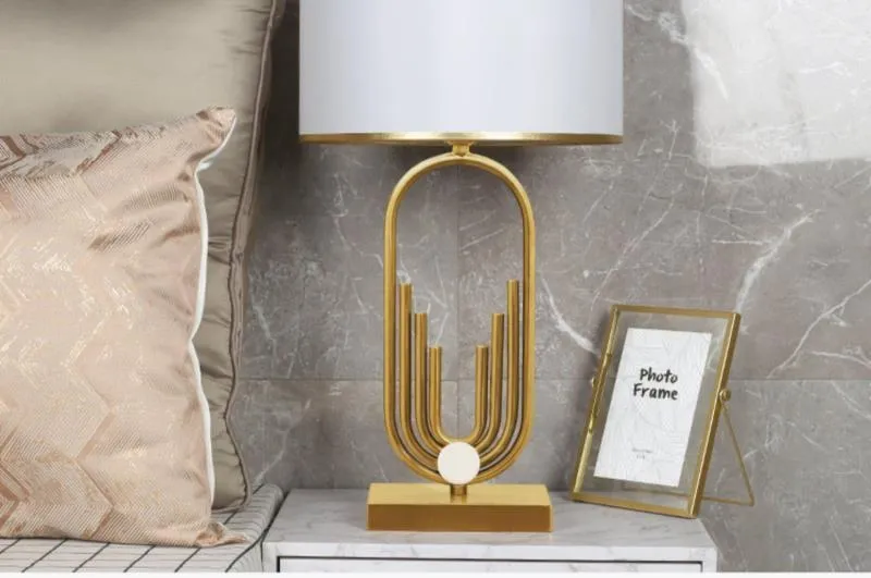 Modern Lantern Table Lamp View 2