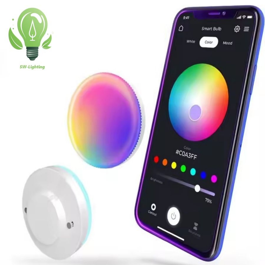 Energy Saving Smart Tuya CCT LED Ceiling Lighting Dimmable Gx53 6W 8W 10W 12W 15W Indoor Downlight Lamp