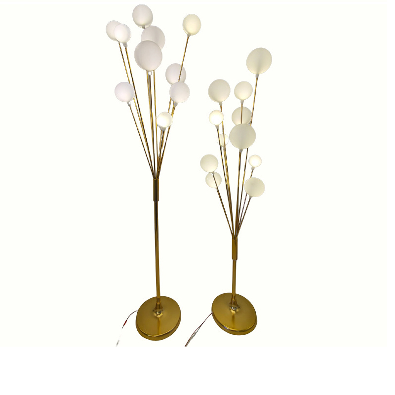 Modern Outdoor Decoration Romantic Wedding LED Floor Lamps for Wedding Centerpiece Standing Lamps