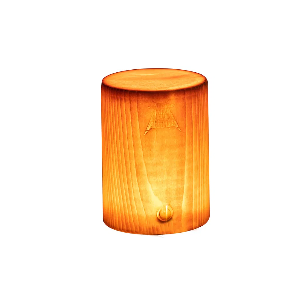 Smart Bar Mood Night Light Natural Solid Wood Lamp