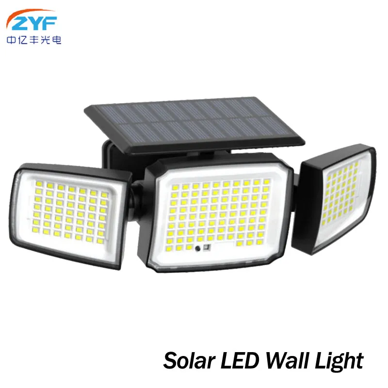 Solar LED Wall Lamp View 1