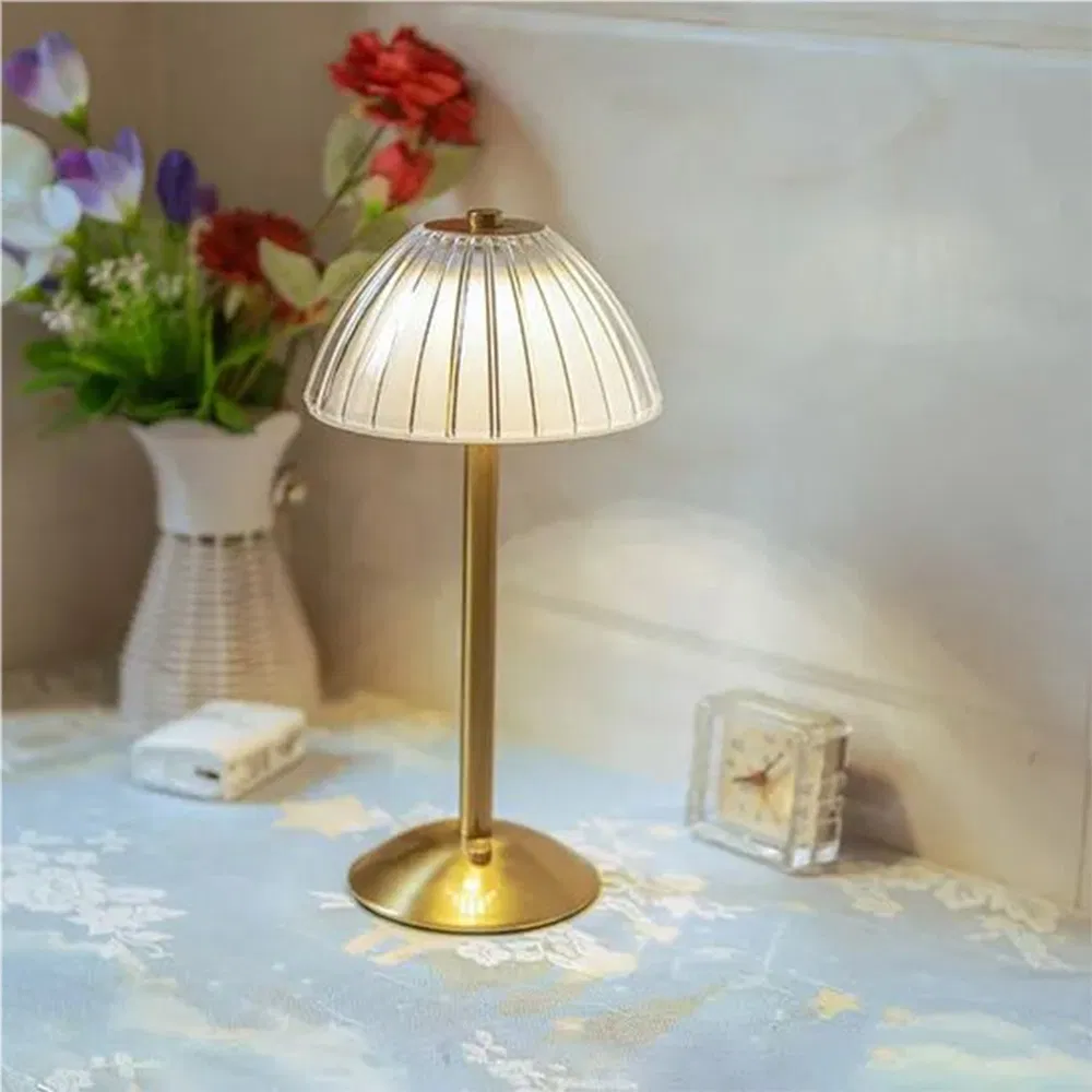 Cordless Table Lamp Rechargeable Touch LED Luxury Large Dable Lamps for Living Room LED Night Light