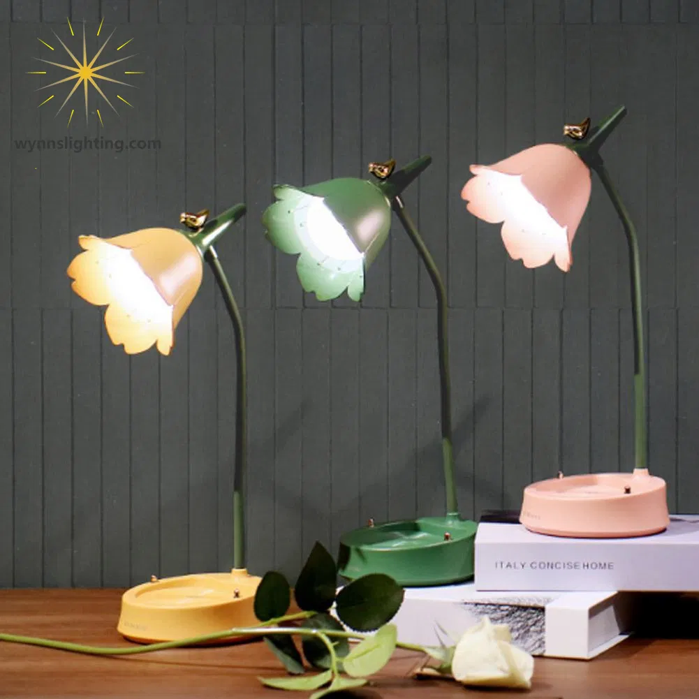 Modern Simple Useful Low Price Bedside Light E27 E26 LED Bulb Warm Lights Desk Reading Lighting Bed Room Small Table Lamp